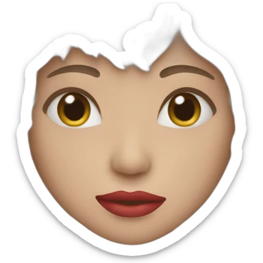 What does a kiss send sticker