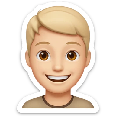 Singe heureux  sticker