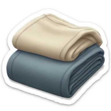 folded blanket sticker