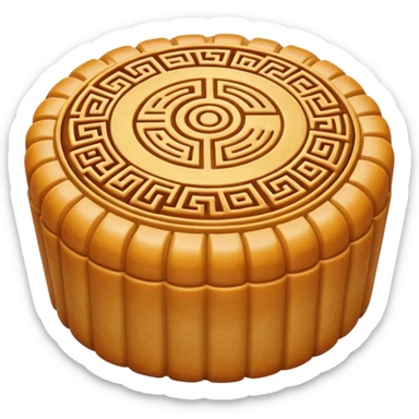 a mooncake sticker