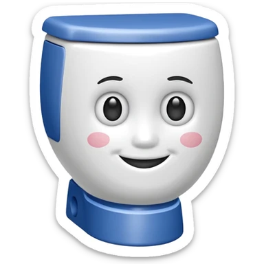 Skividi toilet sticker