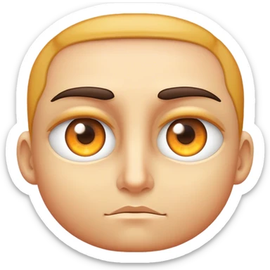 um emoji que mostre uma pessoa visionária sticker