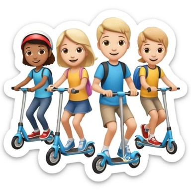 Youth & Scooters sticker