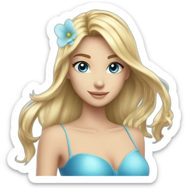 bloom-the-winx-girl-blue sticker