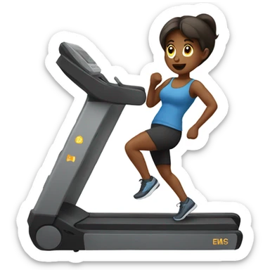 EMS workout  sticker