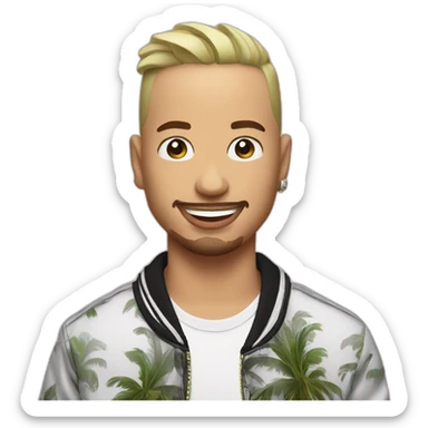 j balvin sticker
