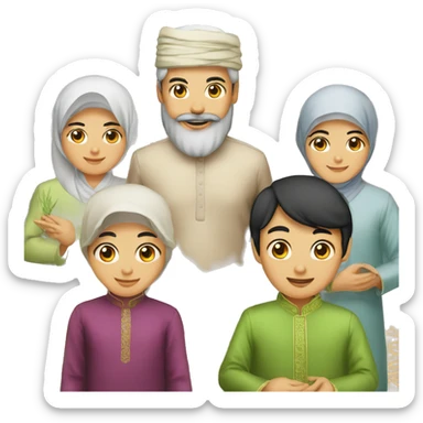 Selamat hari raya aldifitri  sticker