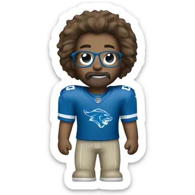 Detroit Lion sticker