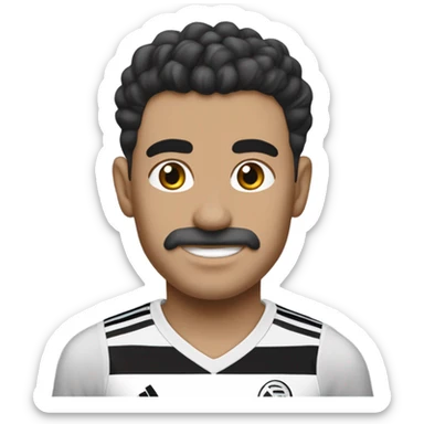 beşiktaş forması giymiş erkek çocuğu sticker