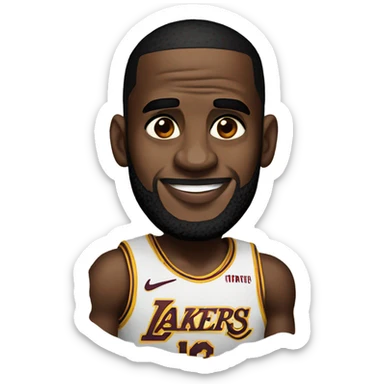 LeBron James  sticker