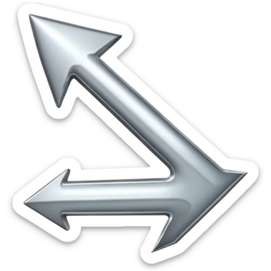 flecha para esquerda sticker