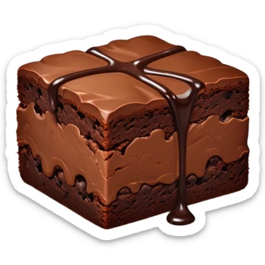 Brownie sticker
