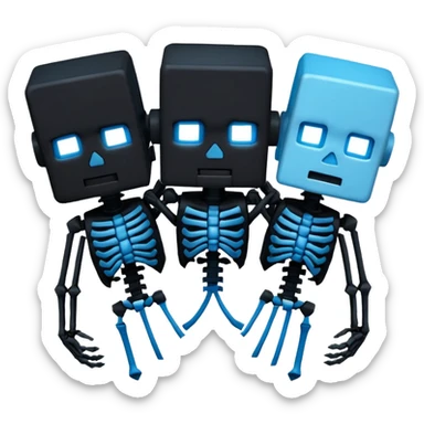 Minecraft Wither sticker