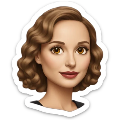 Natalie Portman sticker