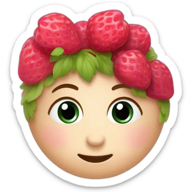 Myrtille fraise et framboise sticker