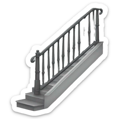 stair handrail sticker
