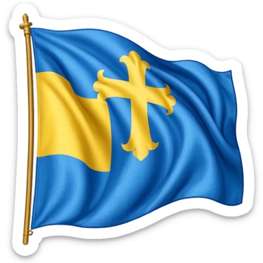 drapeau de Lorraine sticker