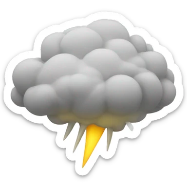 Spike supercell sticker