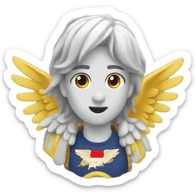 Wings of freedom  sticker