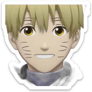 Gojo saturo in jujutsu kaisen sticker