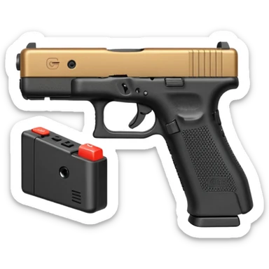 glock 19x with switch sticker