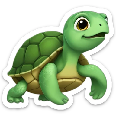 Pregnant Turtle sticker