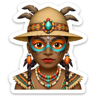witch doctor sticker