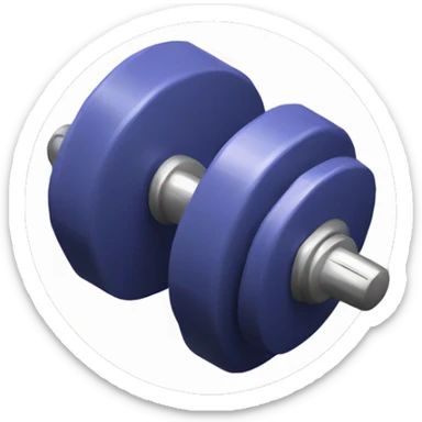 Dumbbell emoji sticker