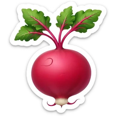 radish sticker