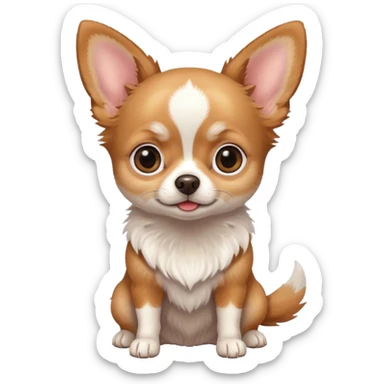 pretty chihuahua sticker