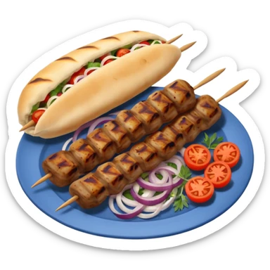kebab emoji sticker