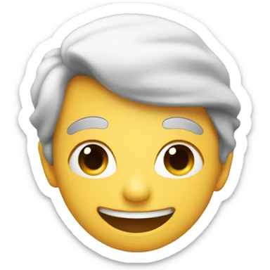 smile propeller sticker