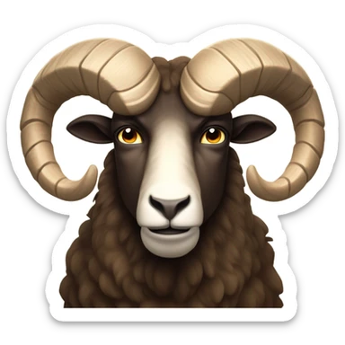 Aries ram sticker