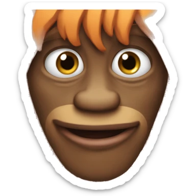 orang batuk pake siku sticker