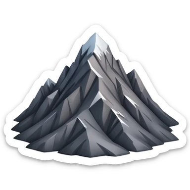 Dark Grey Mountain from Film Studios sticker