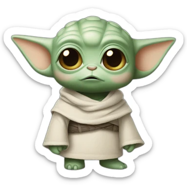 Grogu Star wars sticker