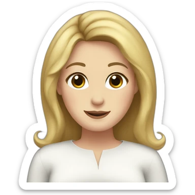 Adele saying hello sticker