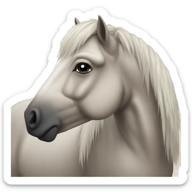 Icelandic horse tölt sticker