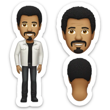 lionel richie sticker