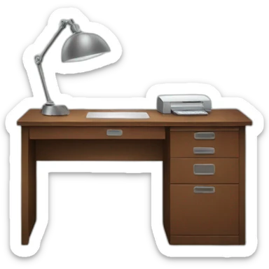 Office desk sticker