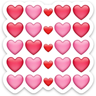 Valentine emojis  sticker
