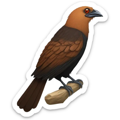 Greater coucal sticker