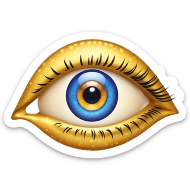 Iris, eye. sticker