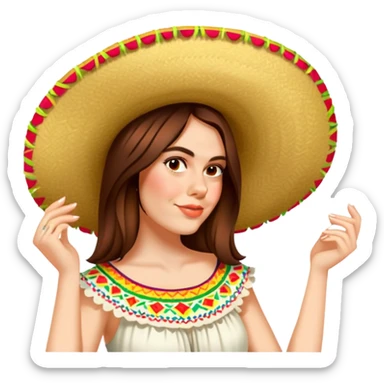 Vibrant Festival Singer sticker