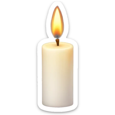 Candle sticker