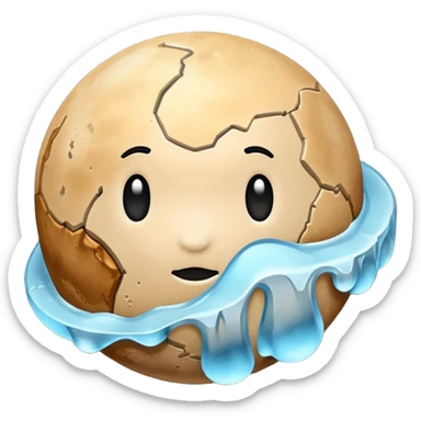 Planet Pluto  sticker