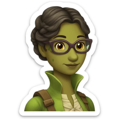 teenage mutant ninja turtle jane austen sticker