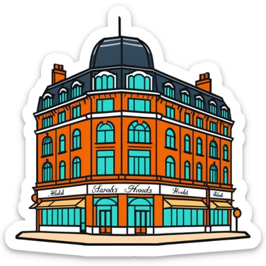 Happy Mother’s Day at Harrods London sticker