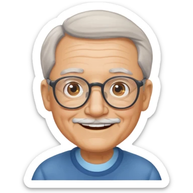 Imoji grandpa sticker