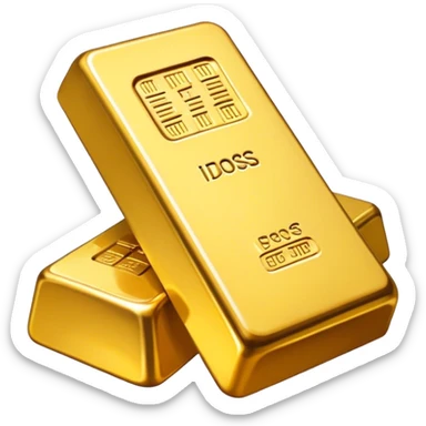 chinese gold bars sticker
